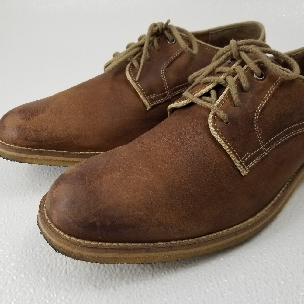 J & M Johnston and Murphy Men's Nubuck Leather Dress Shoes Footwear Sz 10 M - Picture 6 of 6